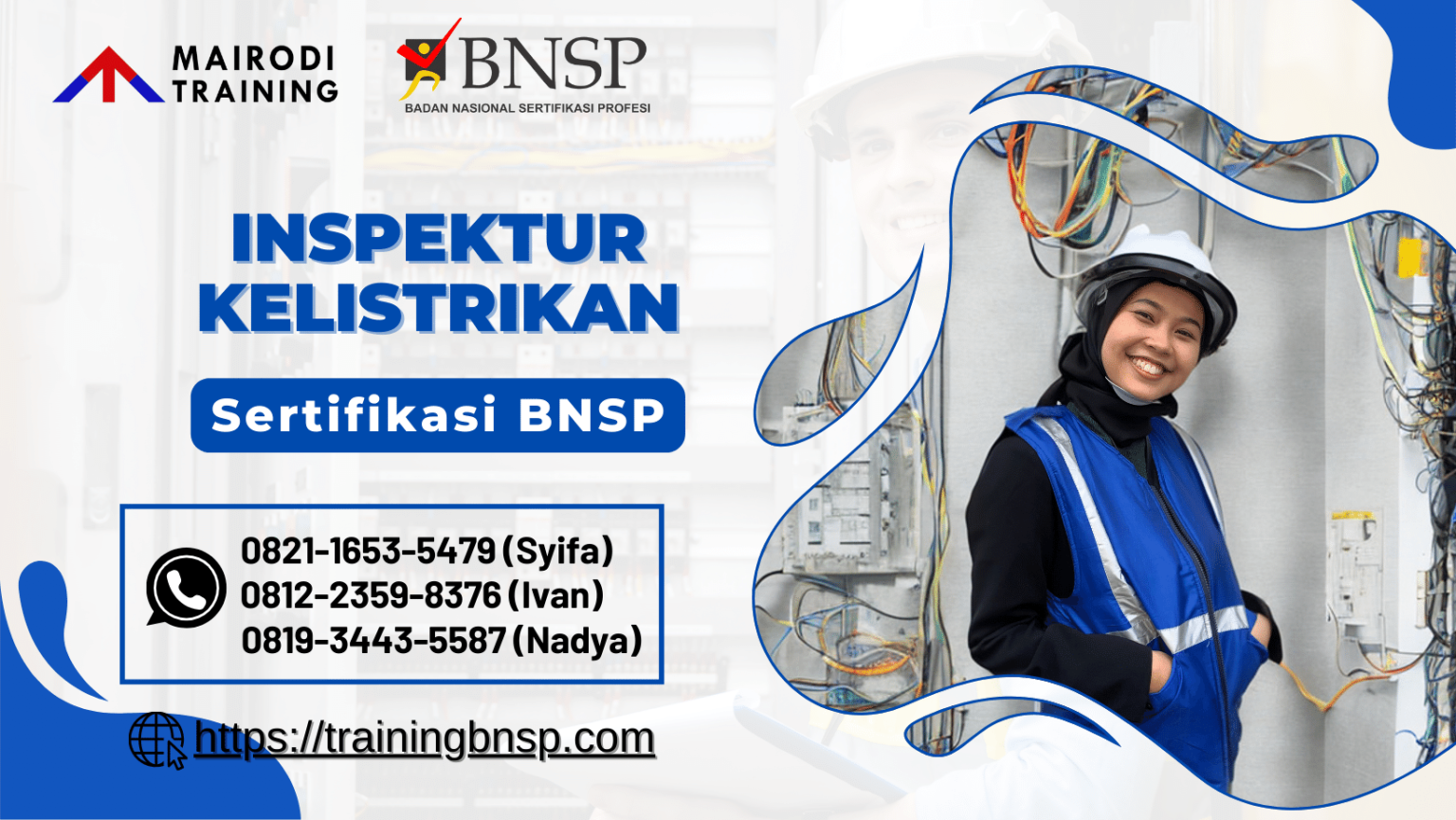 Inspektur Kelistrikan Sertifikasi Bnsp Training Uji Kompetensi