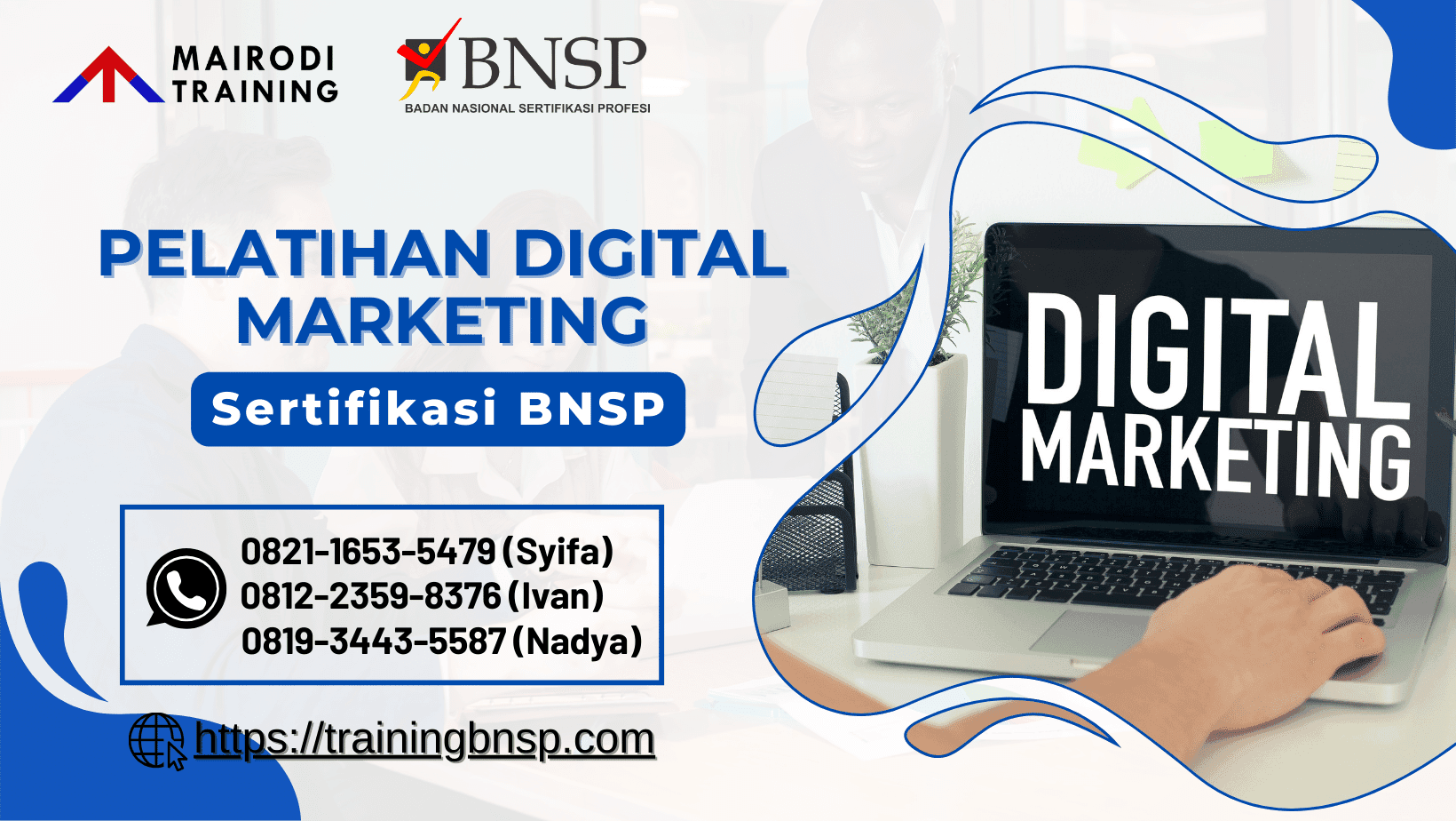 Mairodi Training - Pelatihan Digital Marketing BNSP