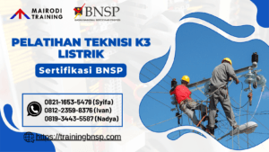 Pelatihan Teknisi K3 Listrik – Sertifikasi BNSP