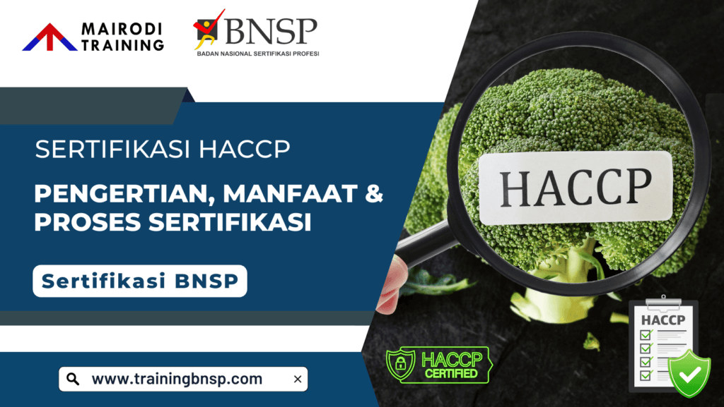 sertifikasi haccp bnsp