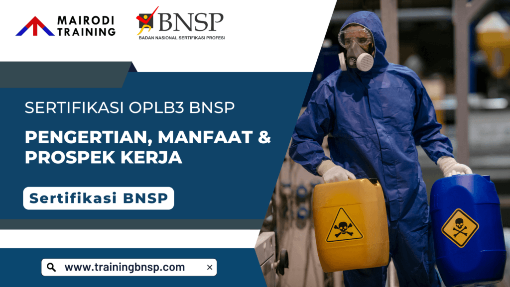 Sertifikasi oplb3 BNSP