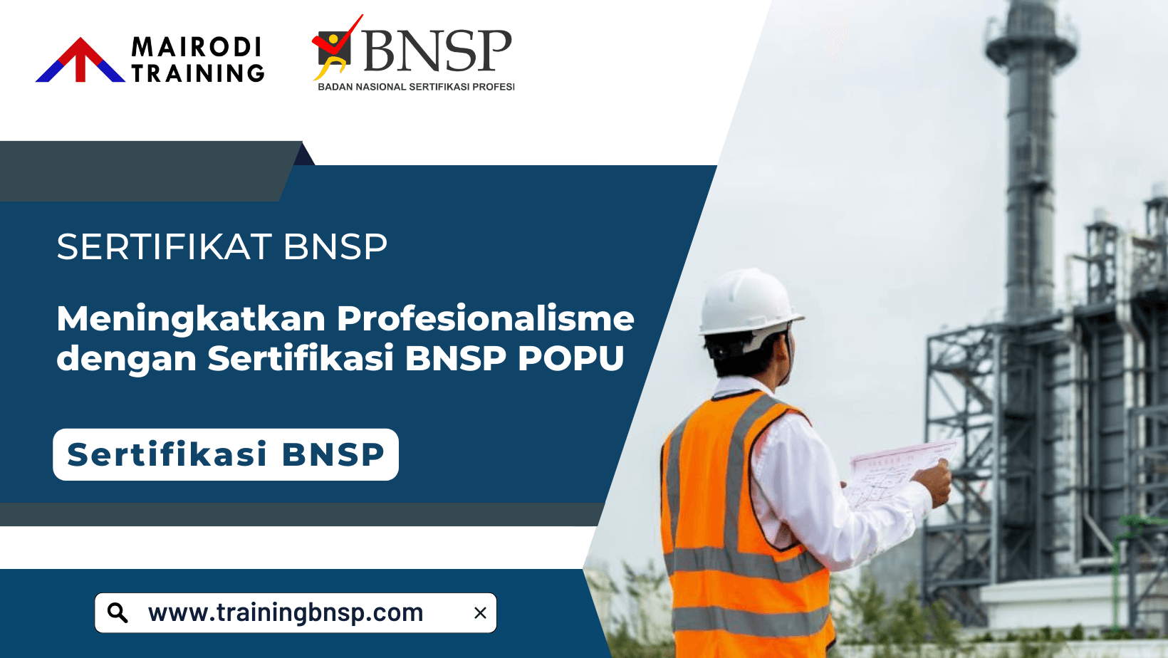 Sertifikasi POPU BNSP - Mairodi Training