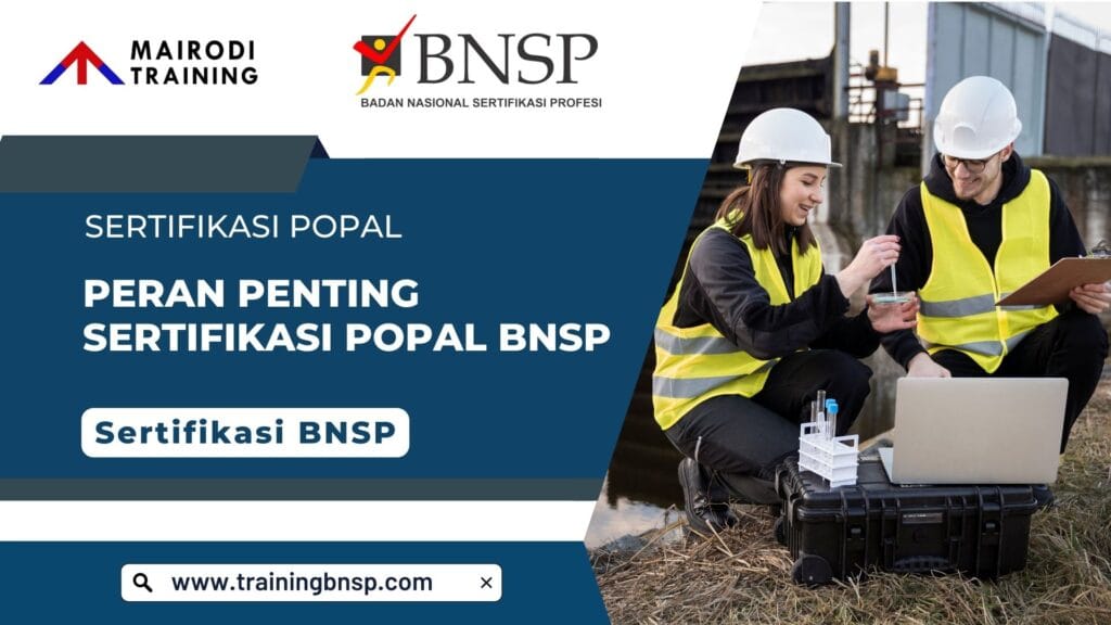 sertifikat popal bnsp - mairodi training