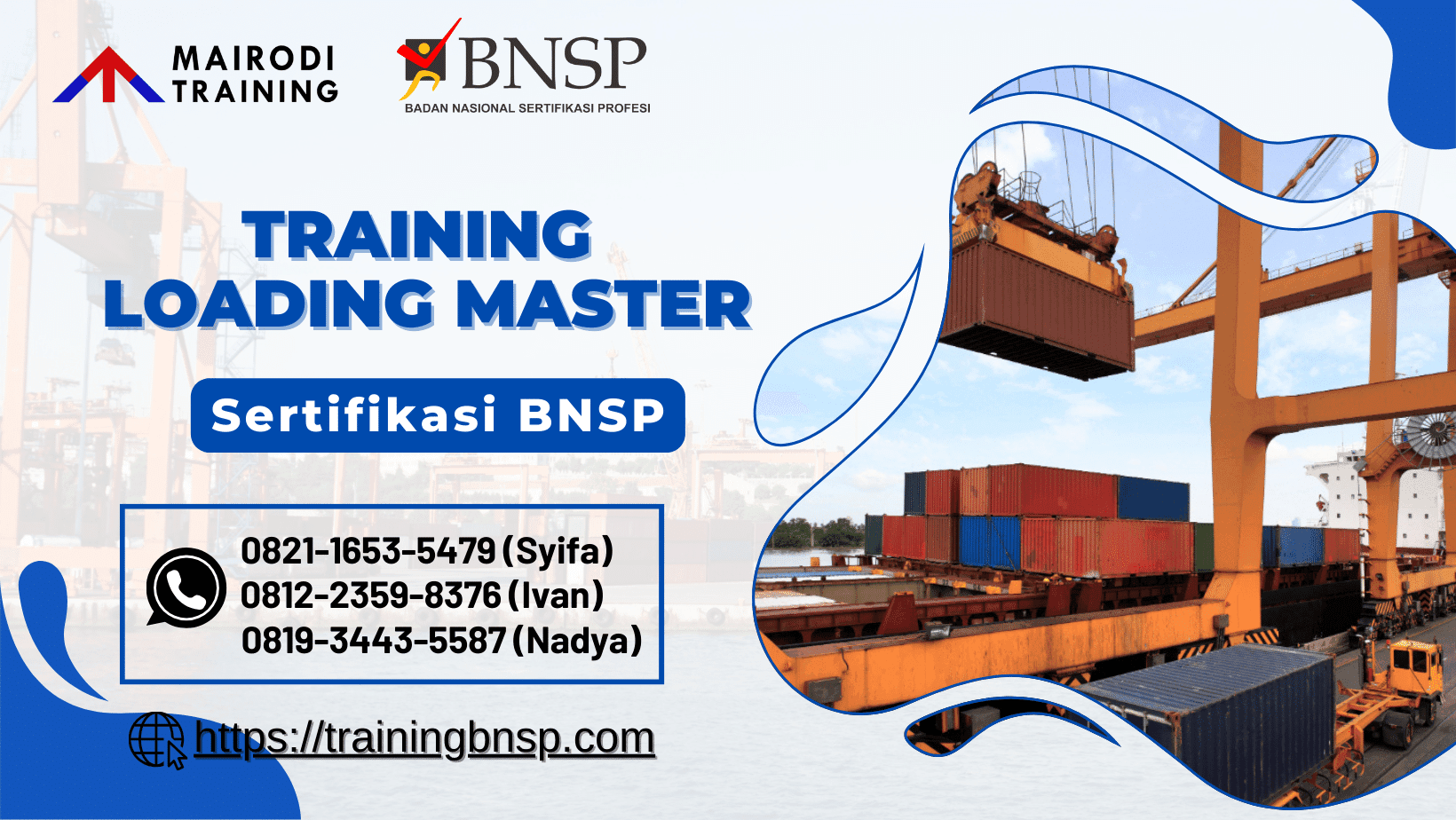 Training Loading Master – Sertifikasi BNSP | Uji Kompetensi BNSP