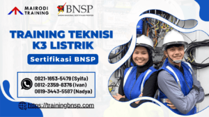 Training Teknisi K3 Listrik Sertifikasi BNSP | Pelatihan & Uji Kompetensi