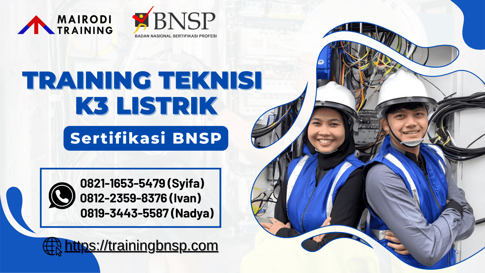 Training Teknisi K3 Listrik Sertifikasi BNSP | Pelatihan & Uji Kompetensi