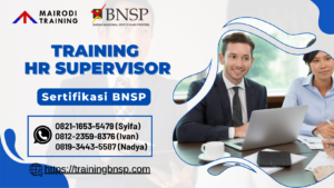 HR Supervisor Sertifikasi BNSP – Training dan Uji Kompetensi 2024