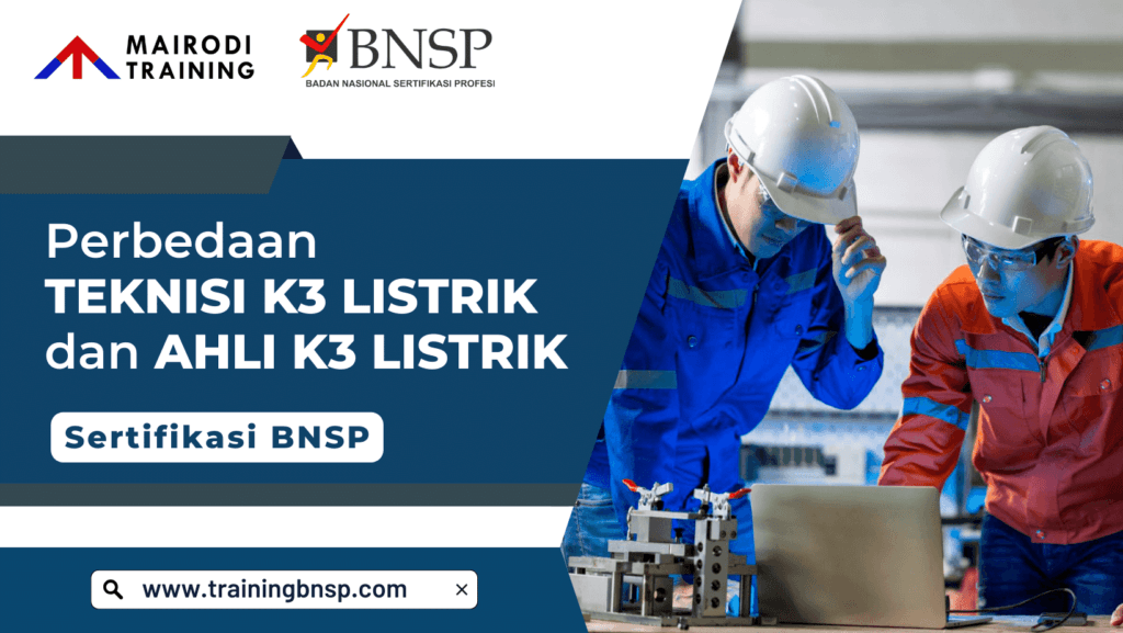 perbedaan teknisi dan ahli k3 listrik