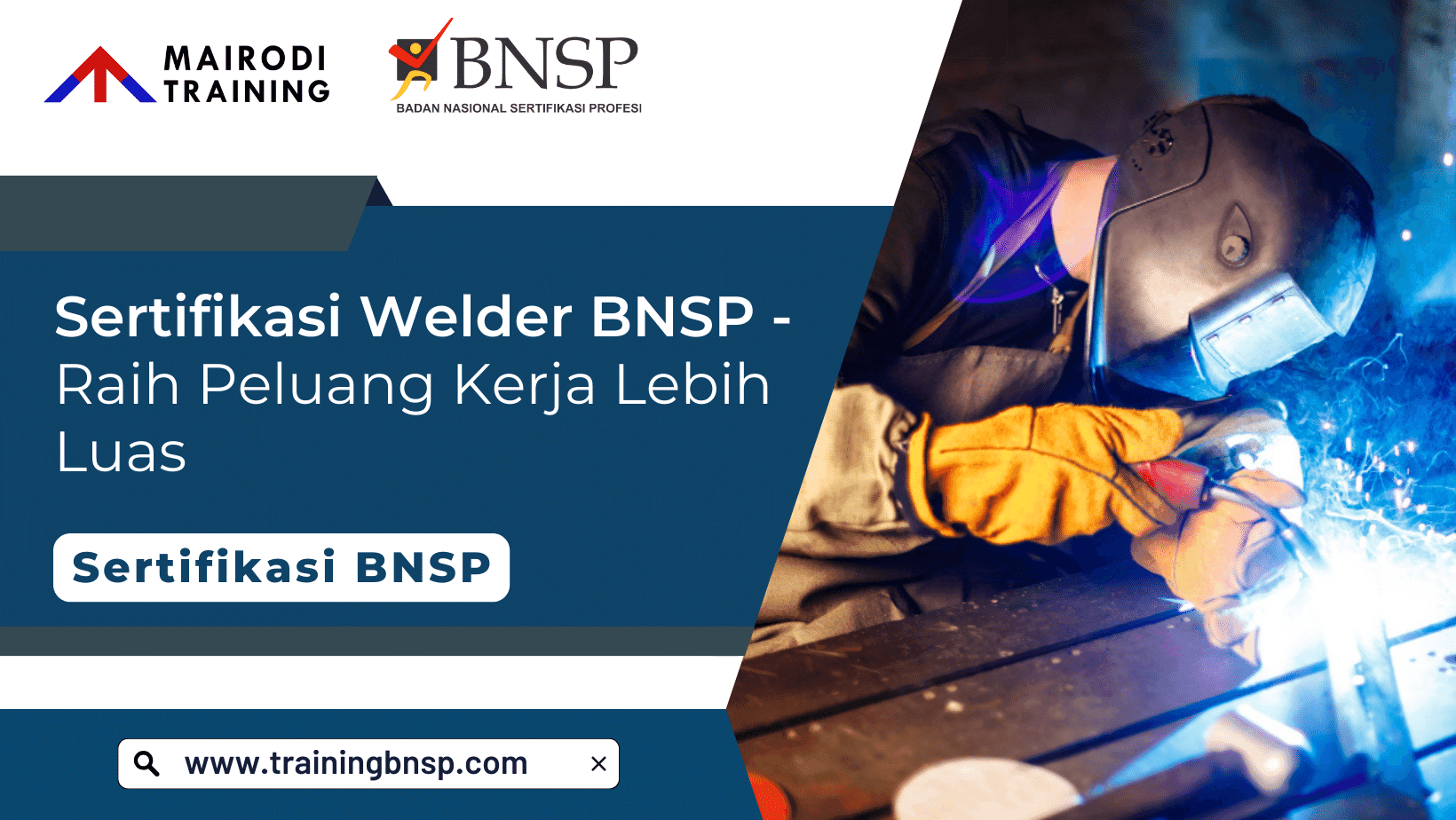 sertifikasi welder bnsp