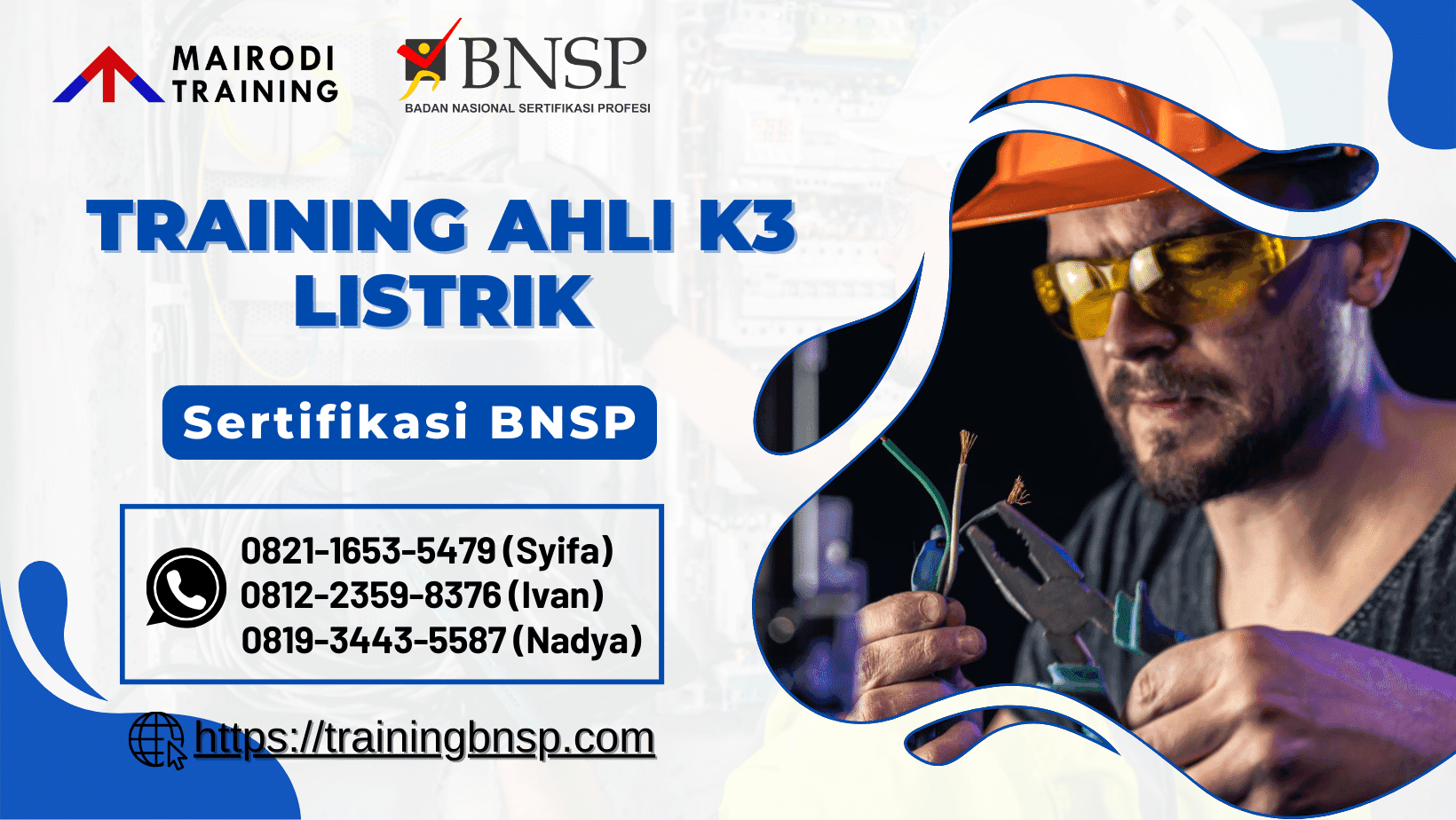 Training Ahli K3 Listrik Sertifikasi BNSP | Pelatihan & Uji Kompetensi