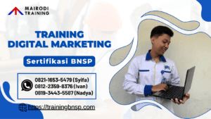 Digital Marketing Sertifikasi BNSP – Pelatihan dan Uji Kompetensi