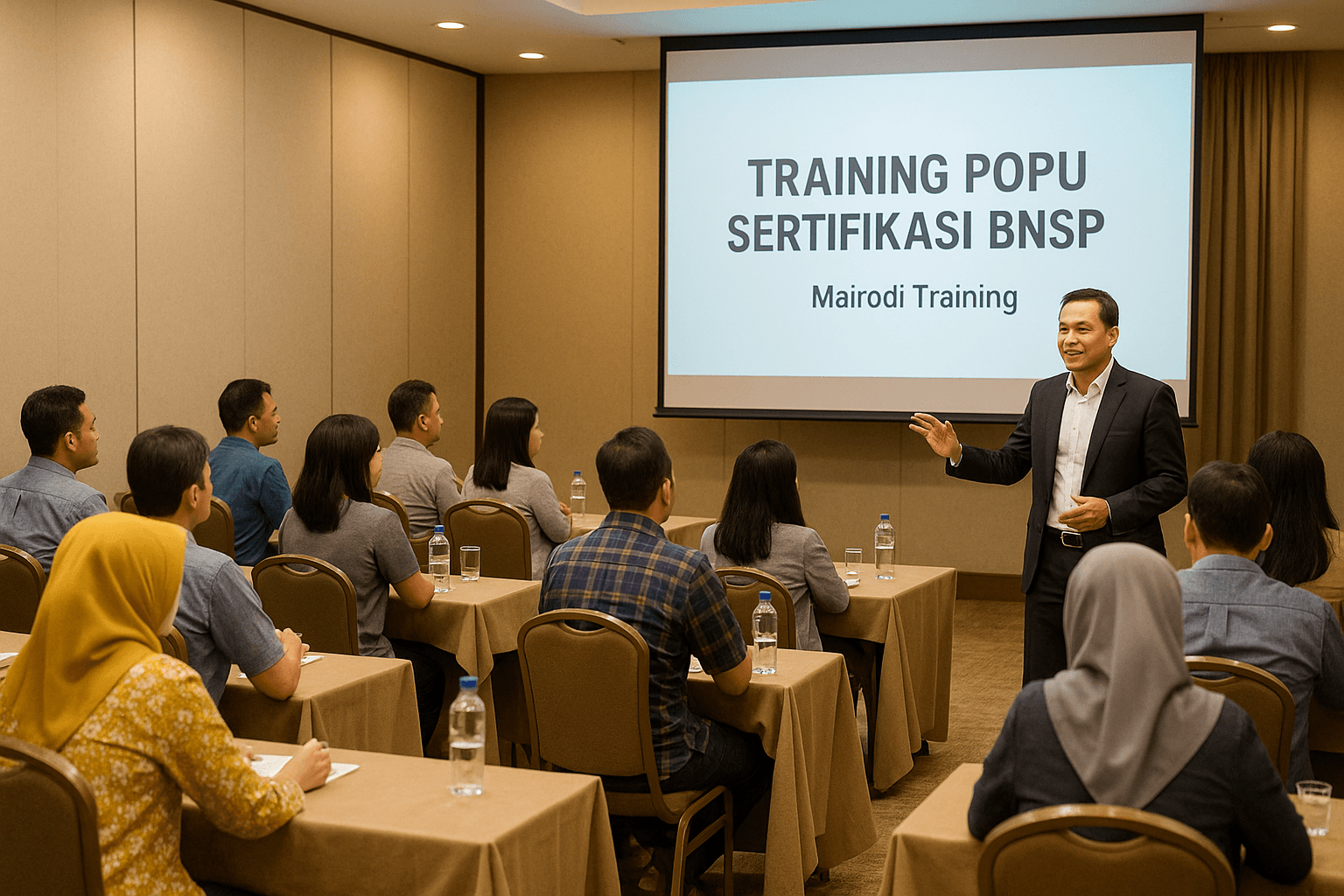 Pelatihan POPU Sertifikasi BNSP