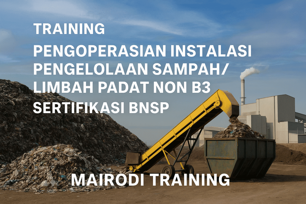 Training Pengoperasian Instalasi Pengelolaan Sampah