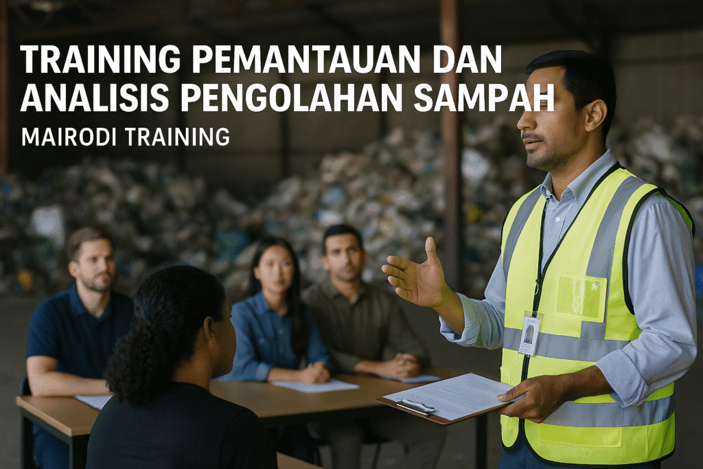 Training Pemantauan dan Analisis Pengolahan Sampah