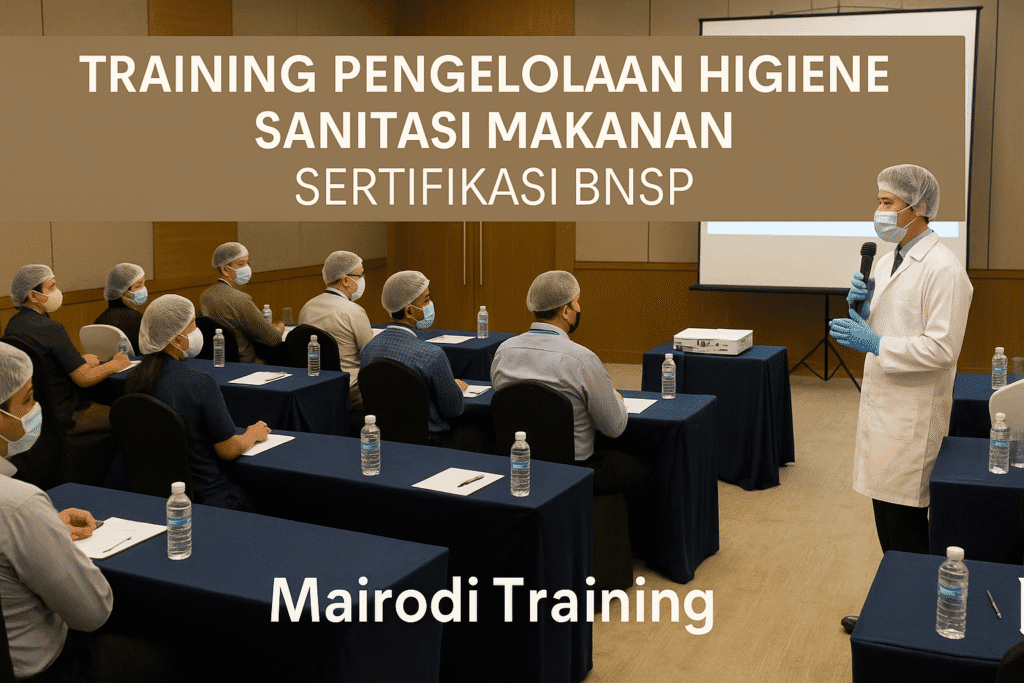 Training Pengelolaan Higiene Sanitasi Makanan