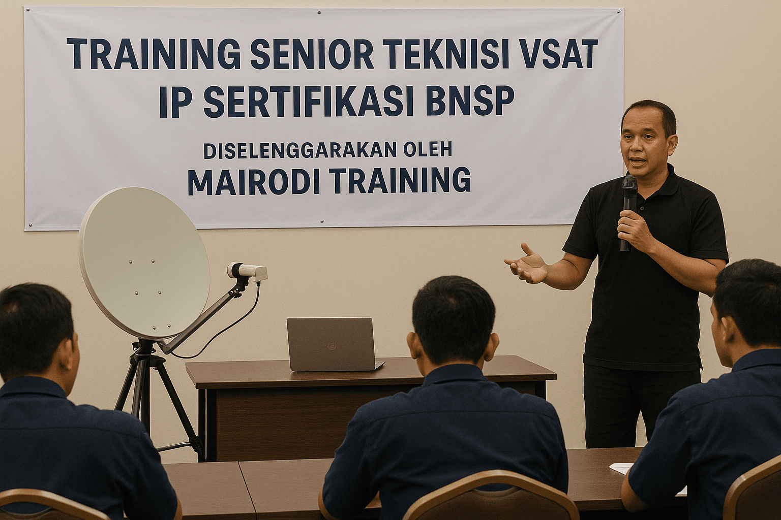 Training Senior Teknisi VSAT IP