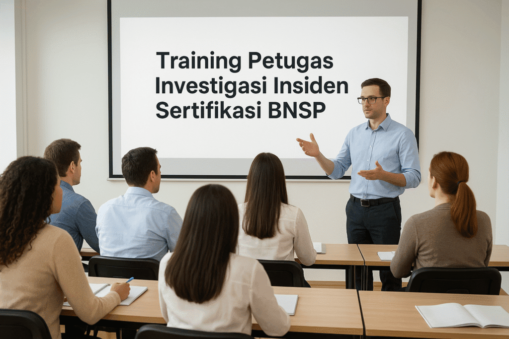 Training Petugas Investigasi Insiden