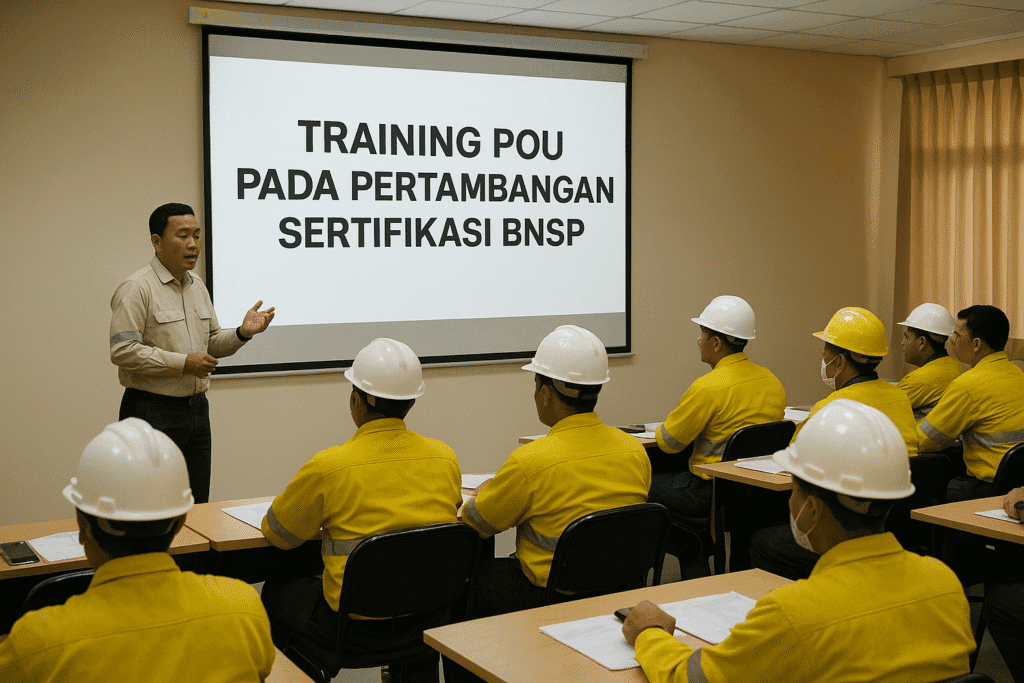 Training POU Pada Pertambangan