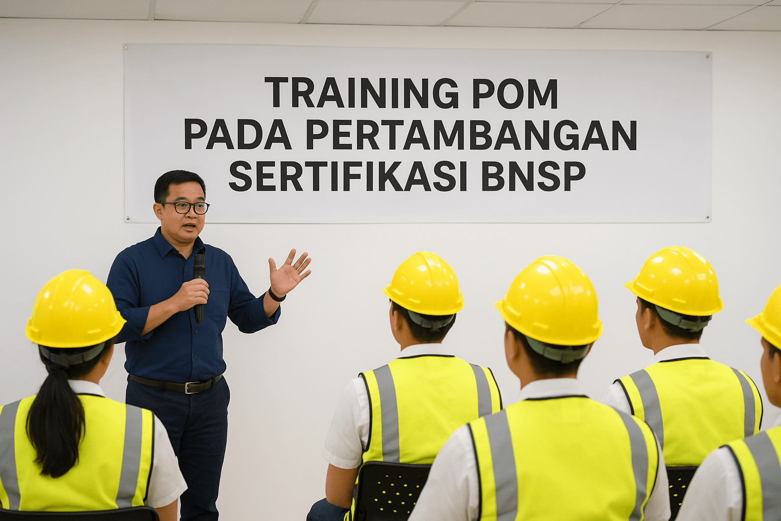 Training POM Pada Pertambangan