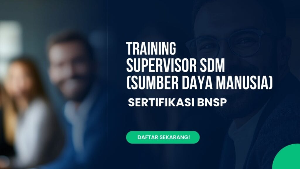 Training Supervisor SDM