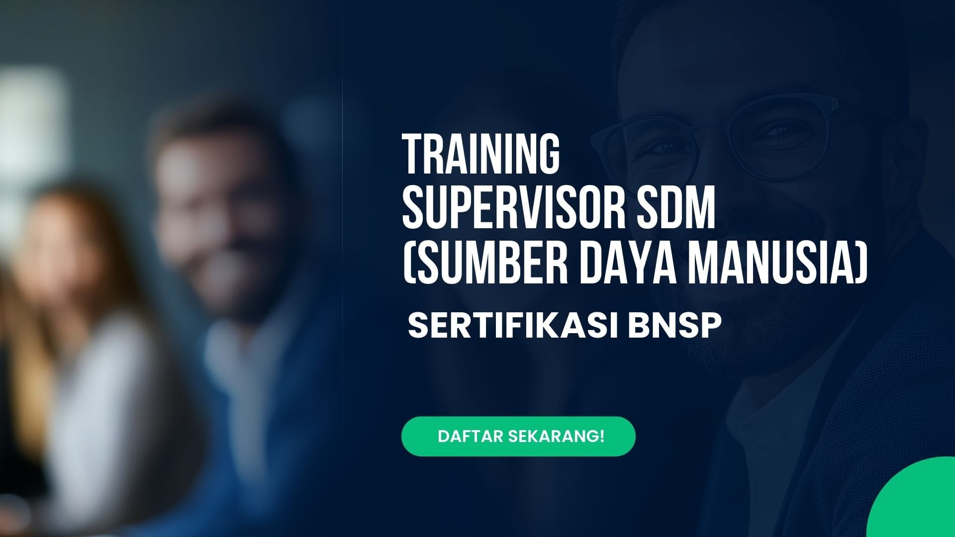 Training Supervisor SDM