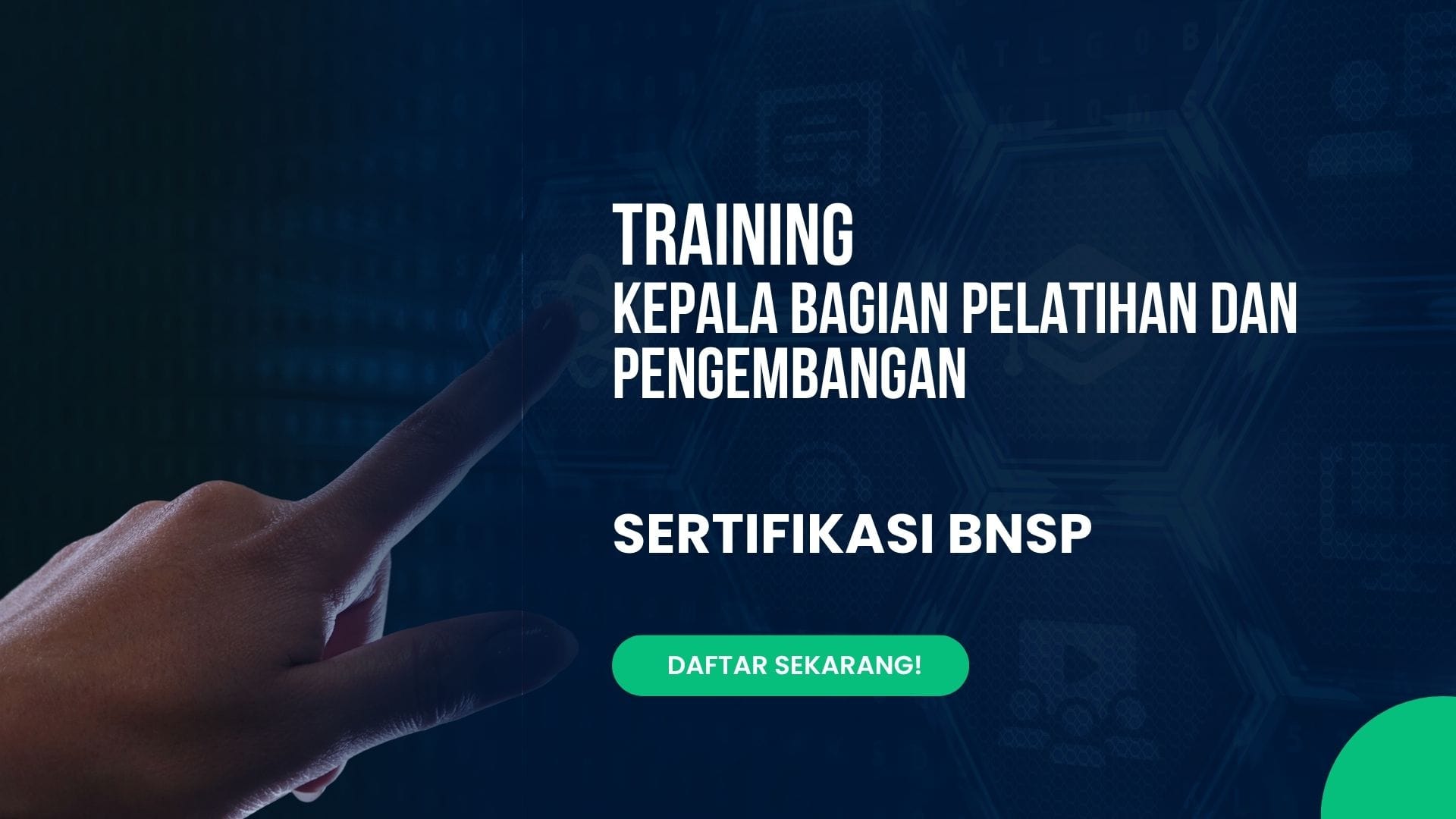 Training Kepala Bagian Pelatihan Dan Pengembangan