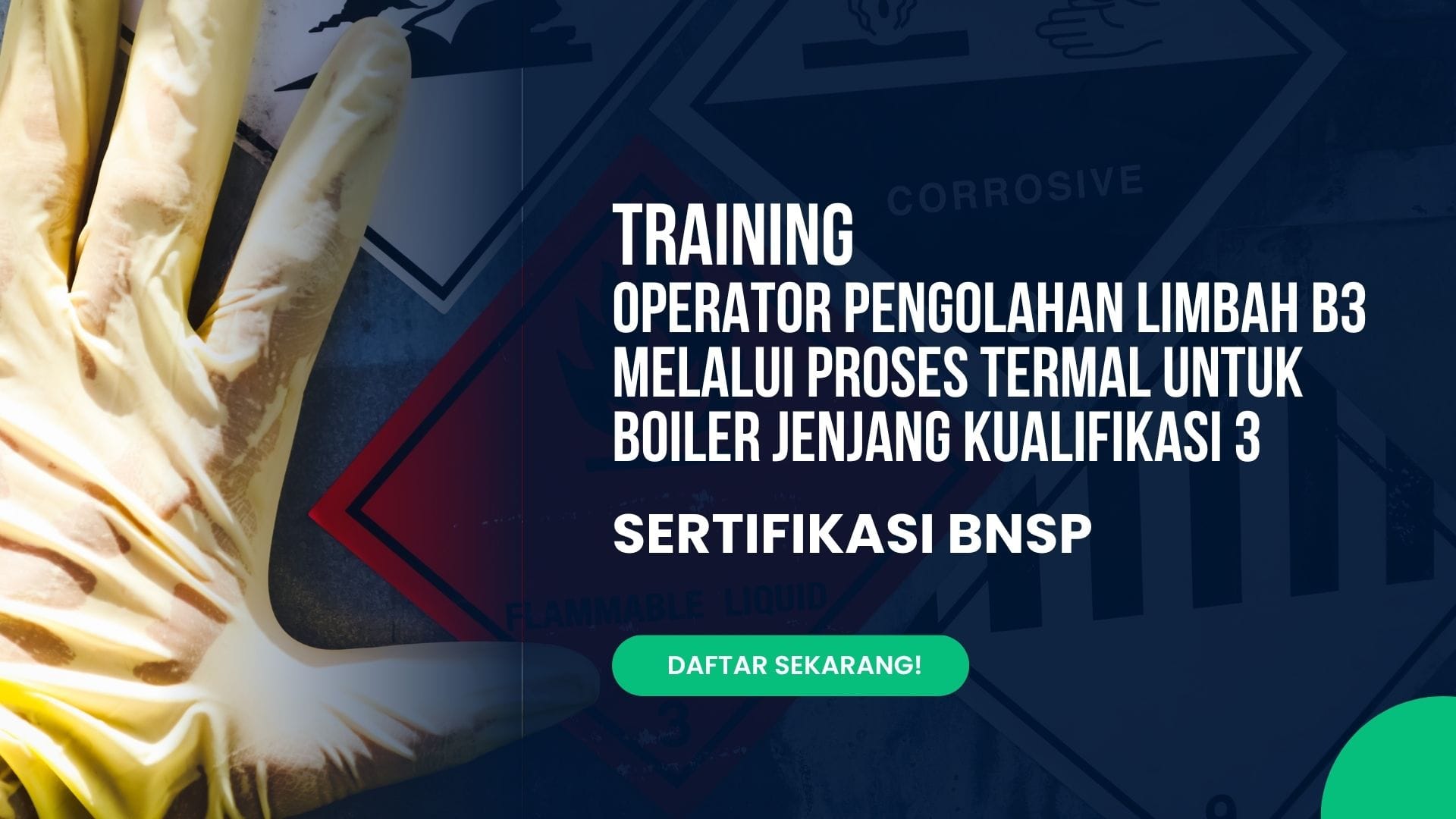 Training Operator Pengolahan Limbah B3
