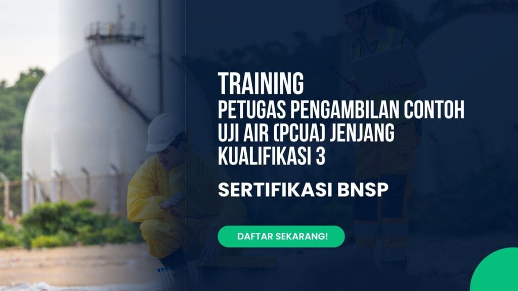 Training Petugas Pengambilan Contoh Uji Air