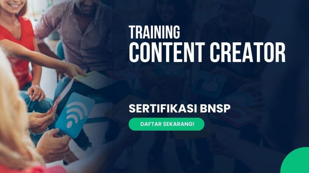 Training Content Creator Sertifikasi BNSP